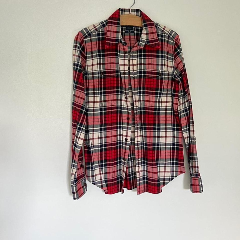 Ralph Lauren 100% cotton plaid button up